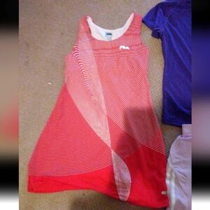 Fila  Orange Tennis/Pickleball Dress Built In Bra SzM EUC